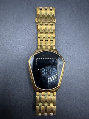 Daniel Steiger Men s Watch Gold Tone Multifunction Digital Timepiece Working