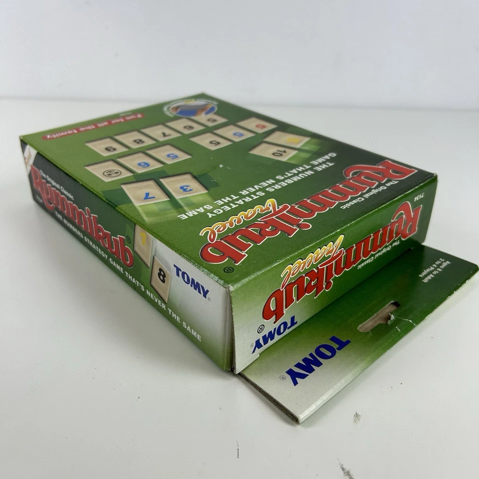 Rummikub Travel Original Classic Game Vintage Portable 1995 Brand New Open Box - Image 2 of 4