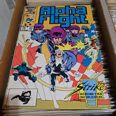 Alpha Flight #43 Vol. 1 (1987 Marvel Comics) 1st App VG+ Comic Book