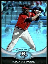 Jason Heyward 2011 Bowman Platinum #32 Braves MLB READ FREE SHIP AutographDen