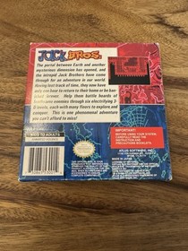 JACK BROS Nintendo Virtual Boy Game With Box Manual & Inserts-Tested-Rare!