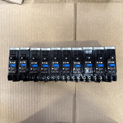 #ad 10 PCS Eaton BRP120DF 20A Dual Function Circuit Breaker $420.00