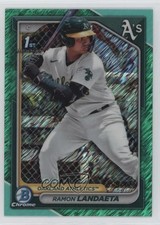 2024 Bowman Chrome Prospects Aqua Shimmer Refractor 65/125 Ramon Landaeta 1i3m