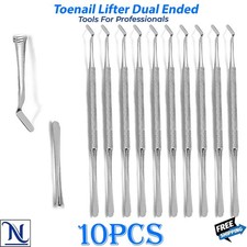 Dual Ended Toenail Lifter Ingrown Nail Cleaner Podiatry Foot Care Tool