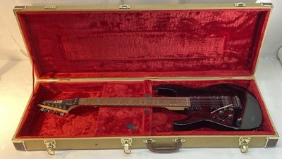 ESP LTD KH-202 Kirk Hammett Signature Gloss Black Left Hand Guitar w/Hard Case