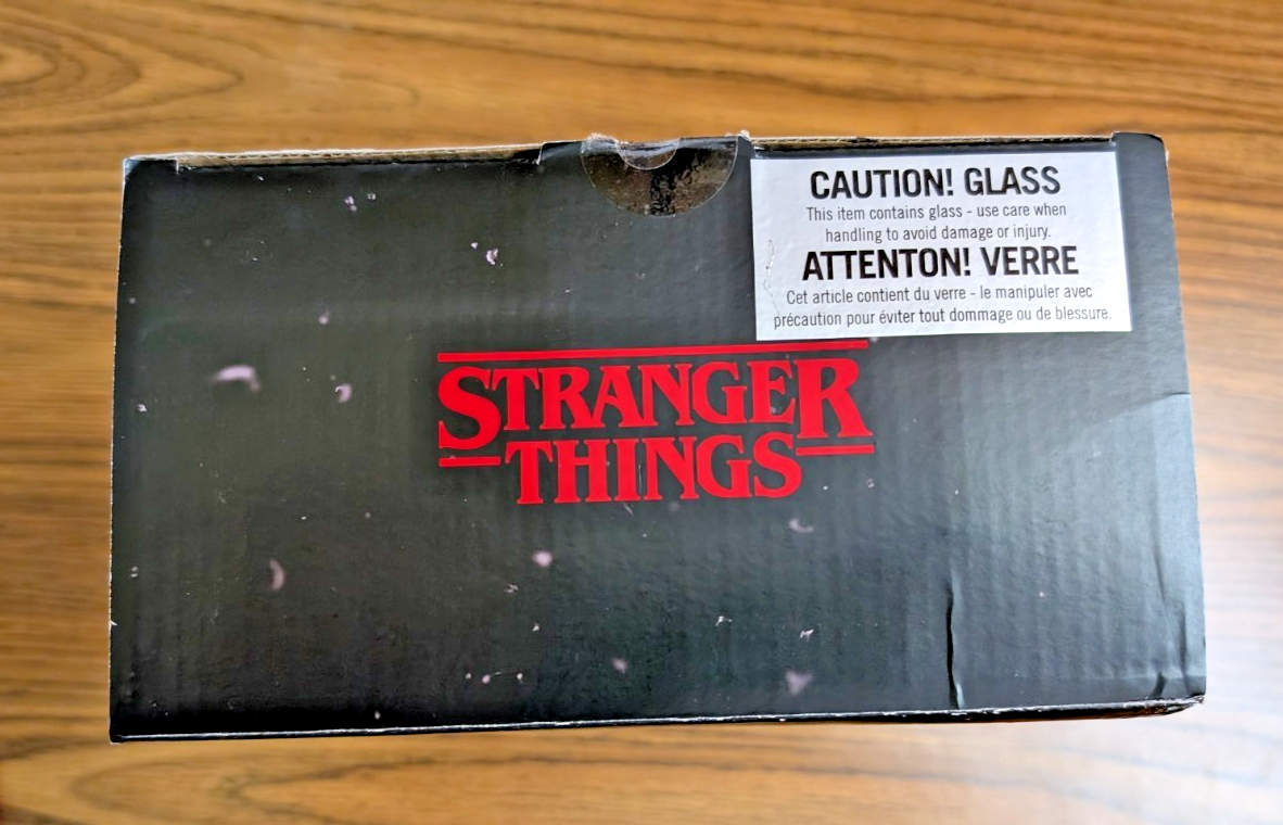 Stranger Things Lava Lamp WSQK Radio Station New In Box RARE OOS