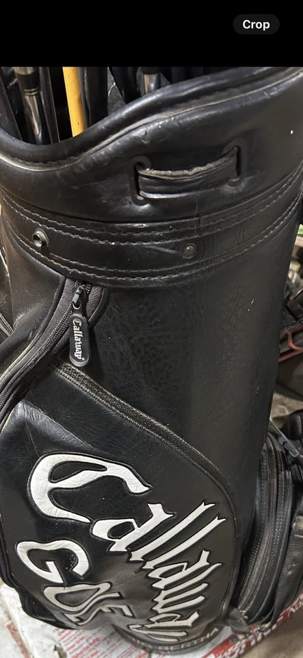 Сумка с короткими ручками Callaway Golf Big Bertha черная сумка для персонала с капюшоном от дождя - Изображение 3 из 4