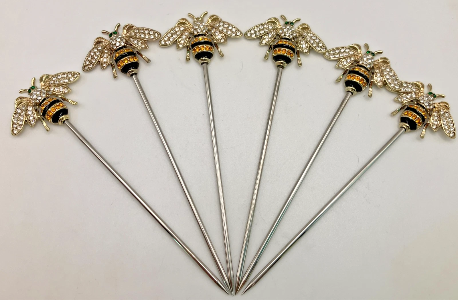 Joanna Buchanan Stripey Bee Cocktail Picks - Thumbnail 5