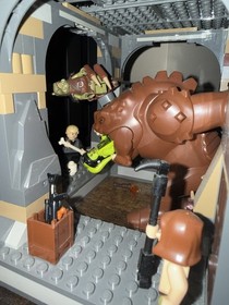 LEGO Star Wars Jabba&rsquo;s Palace (9516) + Rancor Pit (75005) | Complete w/ Figs!
