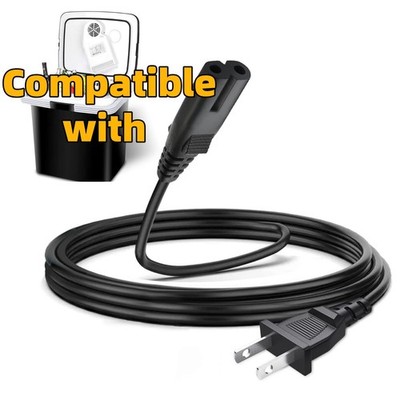 AC in Power Cord for ZENY Mini Fridge Electric Cooler and Warmer Refrigerator