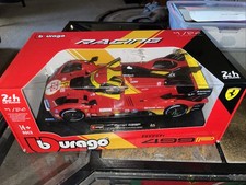 Burago 1/24 Scale Diecast Ferrari 499P 50 24Hr Le Mans Champion 2024 MiB