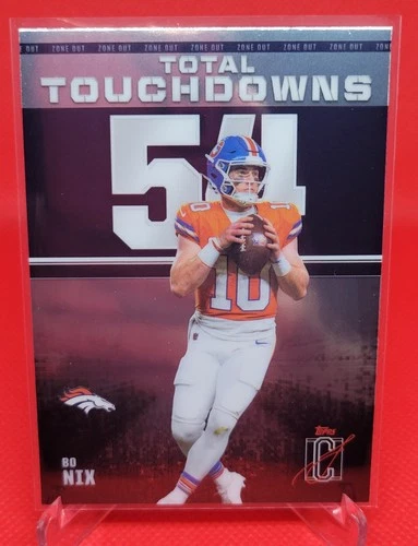 2025 Topps Signature Bo Nix Base (RAW)