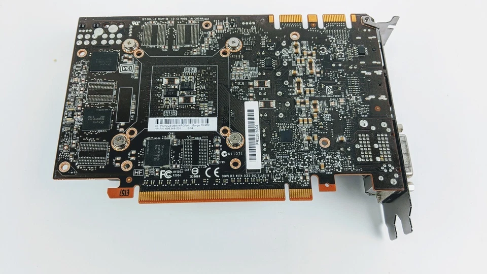 HP nVIDIA GeForce GTX 660 GDDR5 1.5GB PCI-E x16 Graphics Video Card 696349-001 - Image 4 of 4