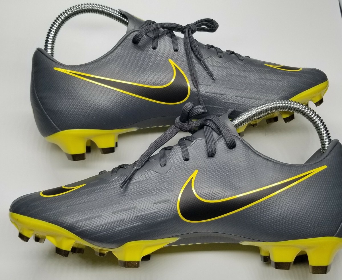Nike Mercurial Vapor 12 Pro FG Size 6 Men Dark Grey/Black