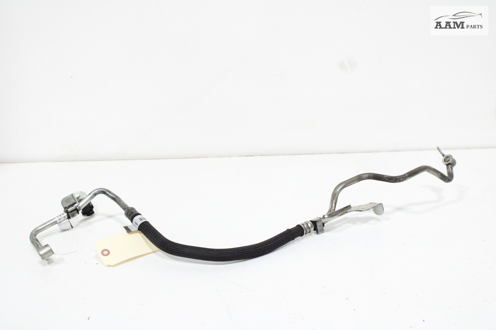 14-17 MASERATI GHIBLI M157 STEERING BOX RACK TO EXCHANGER OIL HOSE TUBE LINE OEM