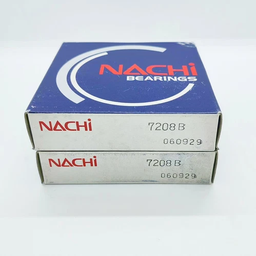  1X  NACHI 7208B Angular Contact Ball Bearing 40x80x18mm - Picture 1 of 2
