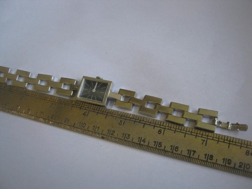 1970s Stainless Steel SUPREME 17 (Jewel) Ladies 7.25" Swiss Parts Wrist Watch - Picture 16 of 16