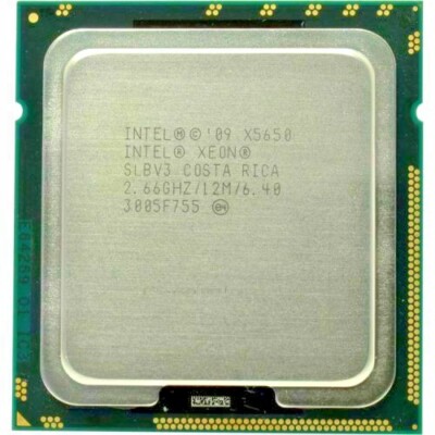 Intel Xeon X5650 SLBV3 2.66GHz 6 Core LGA1366 Grade B CPU Processor