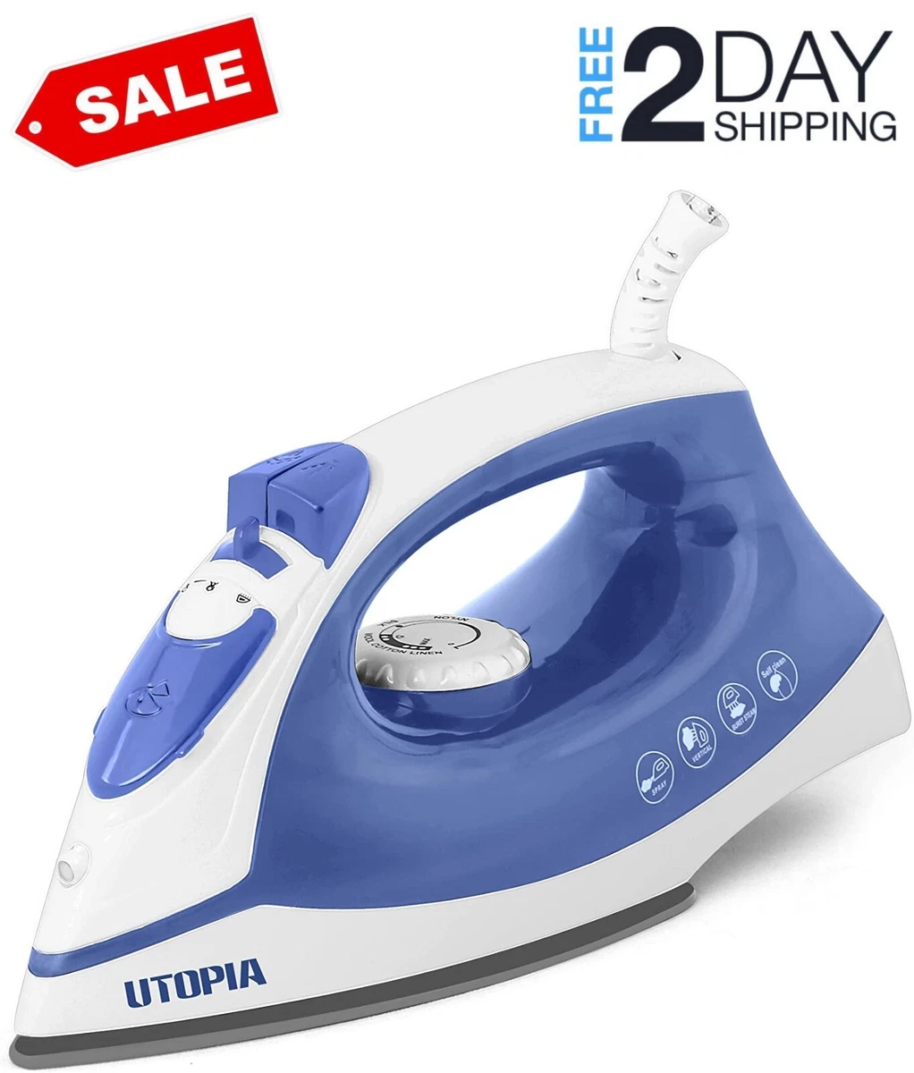 Así llamado Monje apoyo Plancha Viajera Para Ropa-Antiadherente Vapor Spray Y Seca de vapor-azul/blanco | eBay Así llamado Monje apoyo Plancha Viajera Para Ropa-Antiadherente Vapor Spray Y Seca de vapor-azul/blanco | eBay