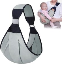 FASCIA PORTA BEBÈ BABY WRAP ELASTICA PORTA BAMBINO MARSUPIO NEONATO REGOLABILE