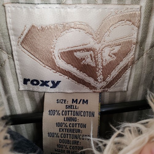 Roxy Y2K 00s Corduroy Jacket Girls Size Medium NWOT Full Zip Vintage Look - Picture 5 of 12