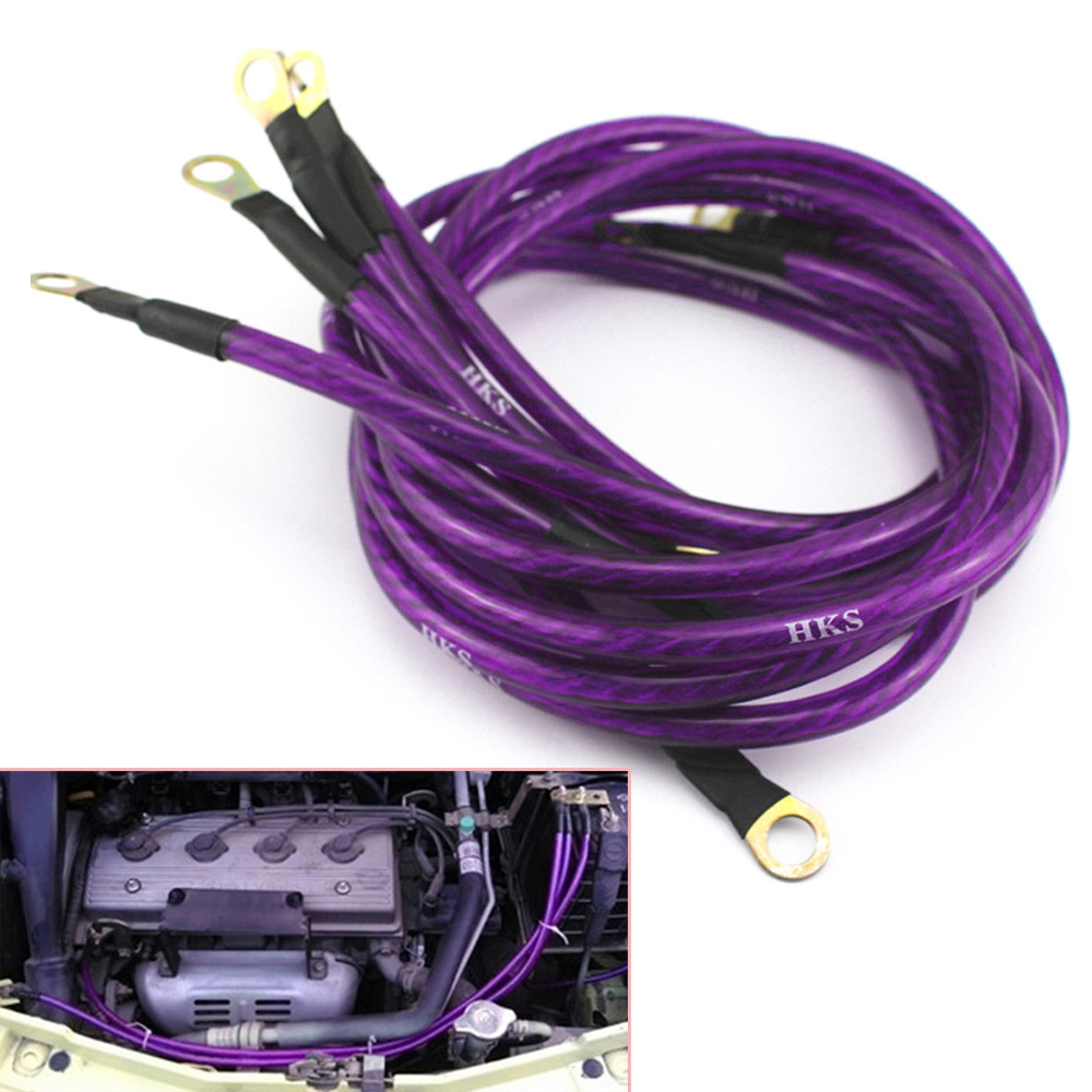 Universal Autos 5Point Performance Car Grounding Wire Ground Cable