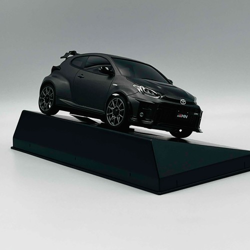 Kyosho Mini-z Body ASC Toyota GRMN YARIS CIRCUIT PAC Gun Metallic MZP470GM - Picture 3 of 15