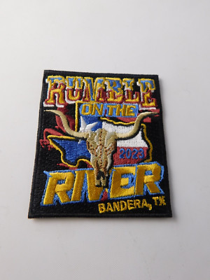 RUMBLE ON THE RIVER PATCH BANDERA TEXAS BIKER MOTORCYCLE RALLY 2023 | eBay