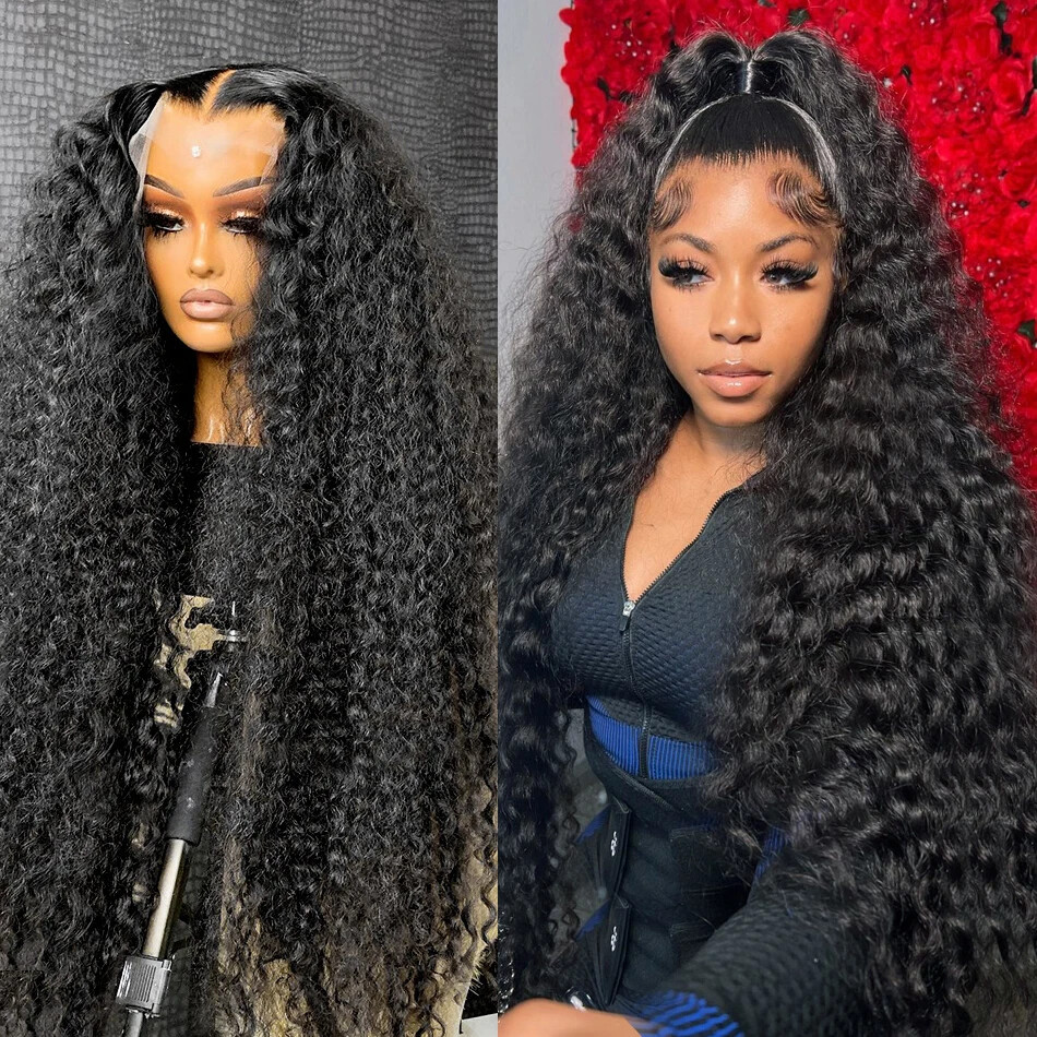 200 Density HD 13X6 Transparent Deep Human Hair Lace Frontal  display picture 1