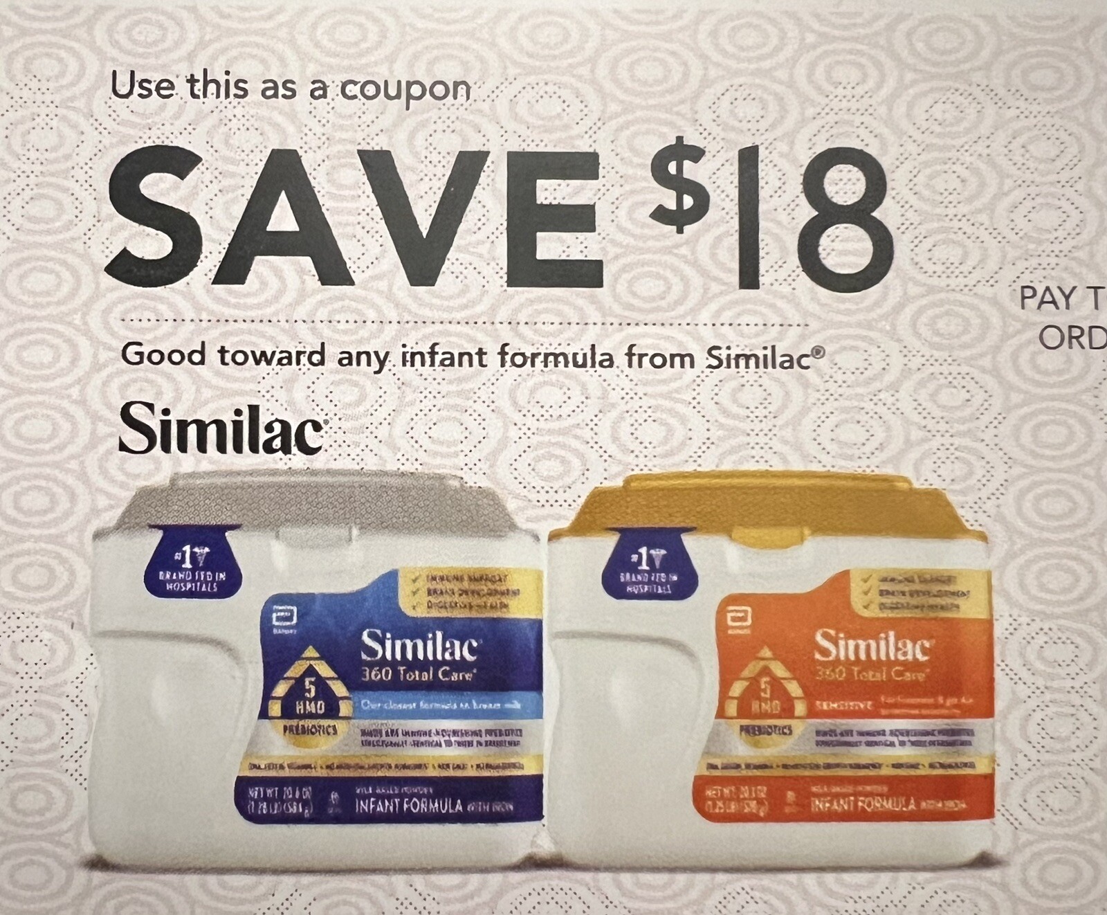 18 Similac Formula Coupon Check Expires 3/8/2024 eBay