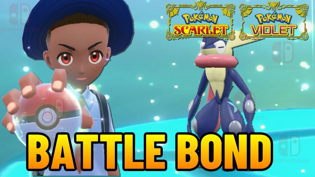 Pokemon Scarlet and Violet ASH GRENINJA Battle Bond Event / 