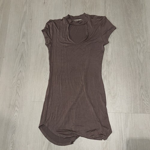 Adam Levine Gray Stone Tshirt Tunic Long Top Womens Size M - 第 1/6 張圖片