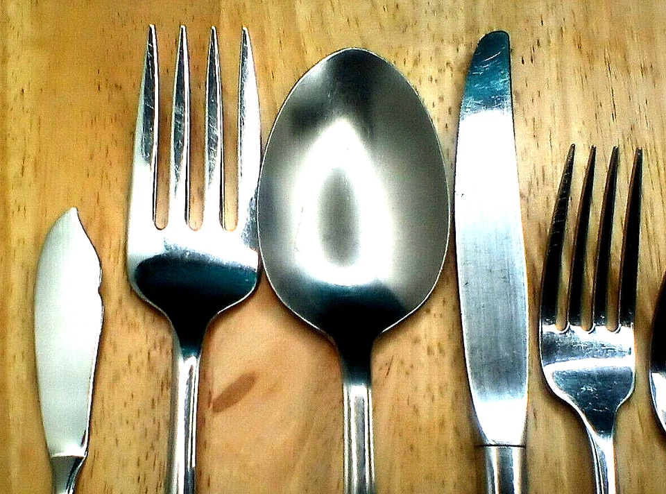 Oneida FREMONT Brillante Inoxidable 18% Cromo EE. UU. 2001 "TU ELECCIÓN" Foto 2 de 4