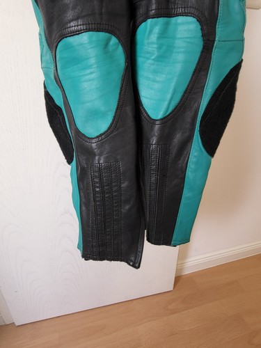 Motorradkombi Damen | Jacke M/Hose S | Polo FLM | Farbe türkis/gelb/rosa/blau. - Bild 7 von 17