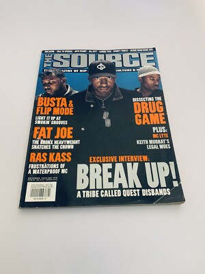 Source Magazine October 1998 A Tribe Called Quest ( Cover ) VERY
