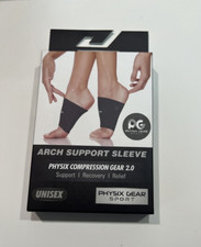 Physix Compression Gear Arch Support Sleeves Plantar Fasciitis XL Unisex