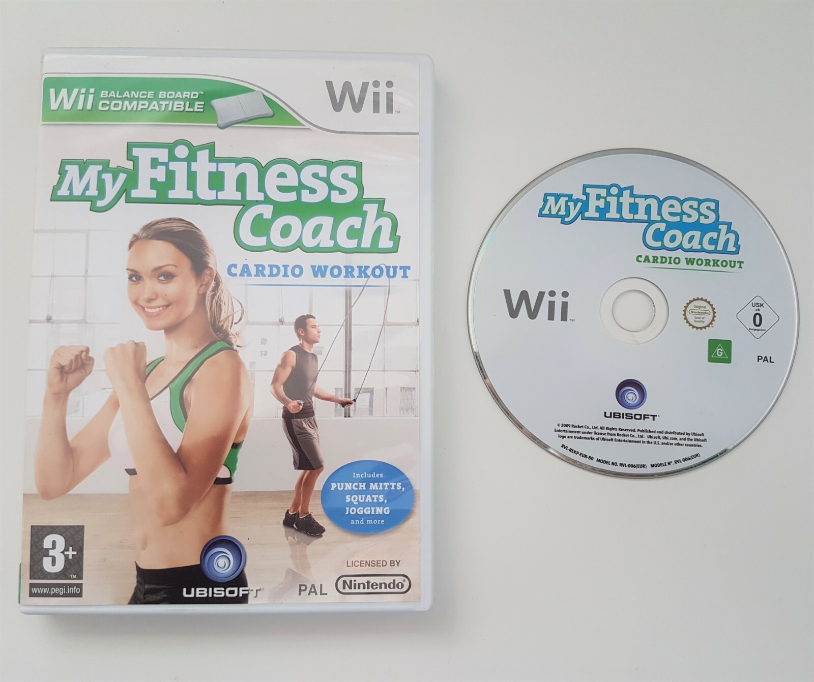 My Fitness Coach: Cardio Workout - Nintendo Wii / Wii U - RARE - PAL - Free P&P!