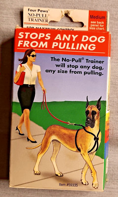 NEW Four Paws (aka SPORN) No-Pull Trainer Medium  BENEFITS DOG RESCUE