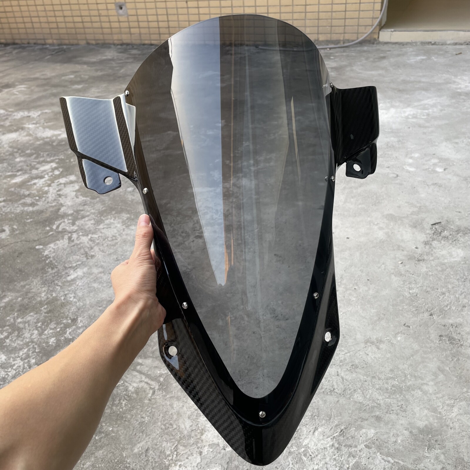 Fairing Smoke Screen Windshield for BMW S1000RR M1000RR 2019-2024 Carbon Fiber