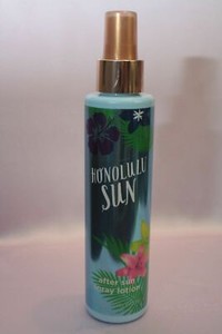 2 Bath Body Works After Sun Spray Lotion Honolulu White Sand Coconut Citrus