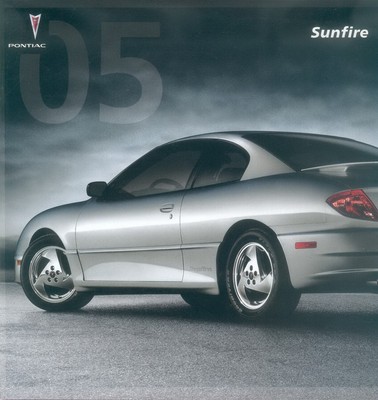 Pontiac Sunfire Prospekt USA 2005 brochure Autoprospekt prospectus prospecto