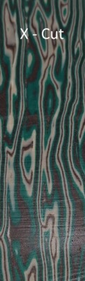 CRAZY FIBER RAINFOREST (2).125 CRAZYFIBER KNIFE HANDLE SCALES 1.6X5.6 X