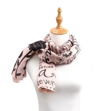 NWT! Demdaco Poetic Threads by Lori Siebert Grandma Rectangle Scarf, Peach Ombre