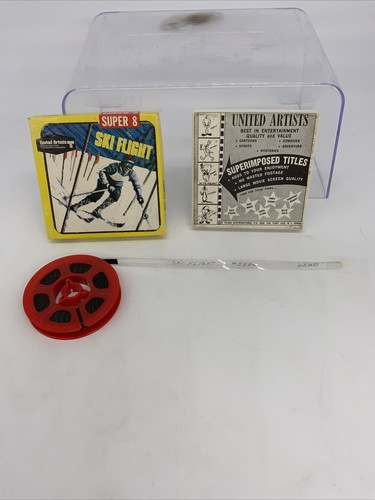 Ski Flight Super 8mm Reel United Artists Television 1967 EXCELLENT - Picture 2 of 4