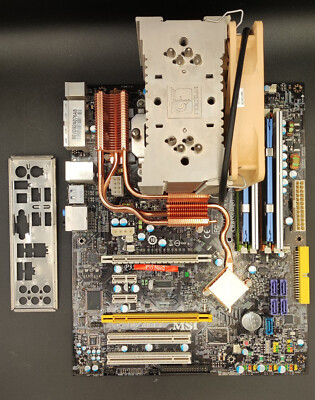 Retro-Bundle MSI P35 Neo2-FR mit Intel Q6600, 6GB RAM DDR2 & Noctua NH-U12P #