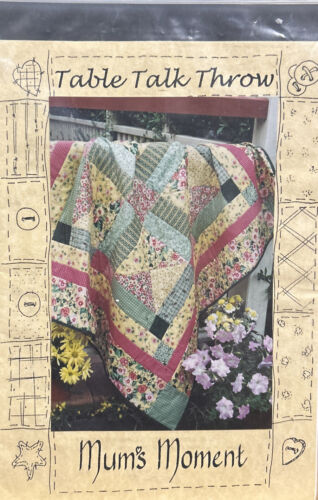 Table talk throw By Mum’s Moment, 2000 Patchwork Pattern - Picture 1 of 2