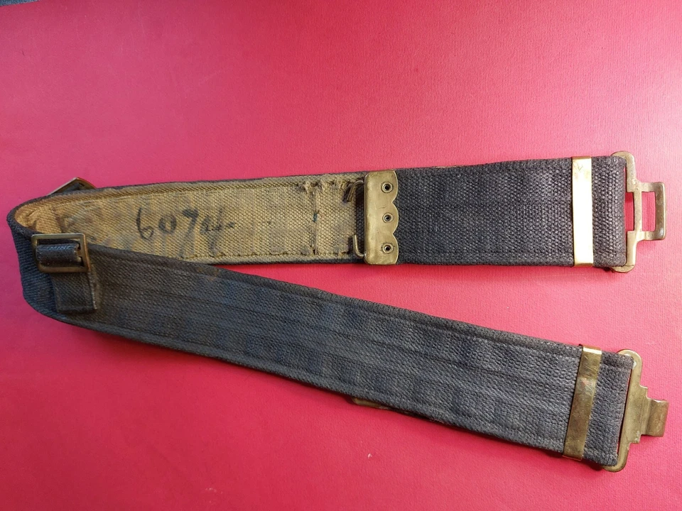 South Staffs Army Captain's Web Belt - Image 2 of 4