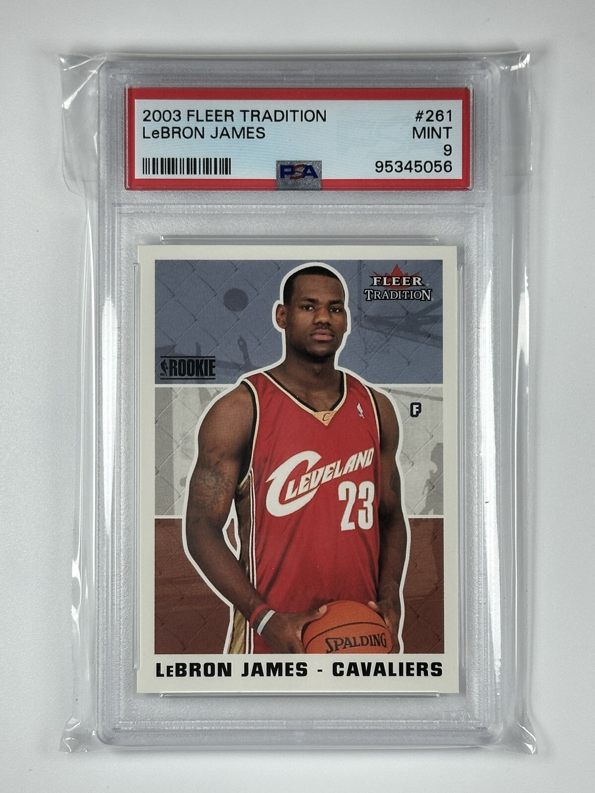 2003 LEBRON JAMES PSA 9