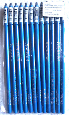 Eye Liner Pencil Sky Blue Color 12 Eyeliner Pencil  Lot Profusion Brand