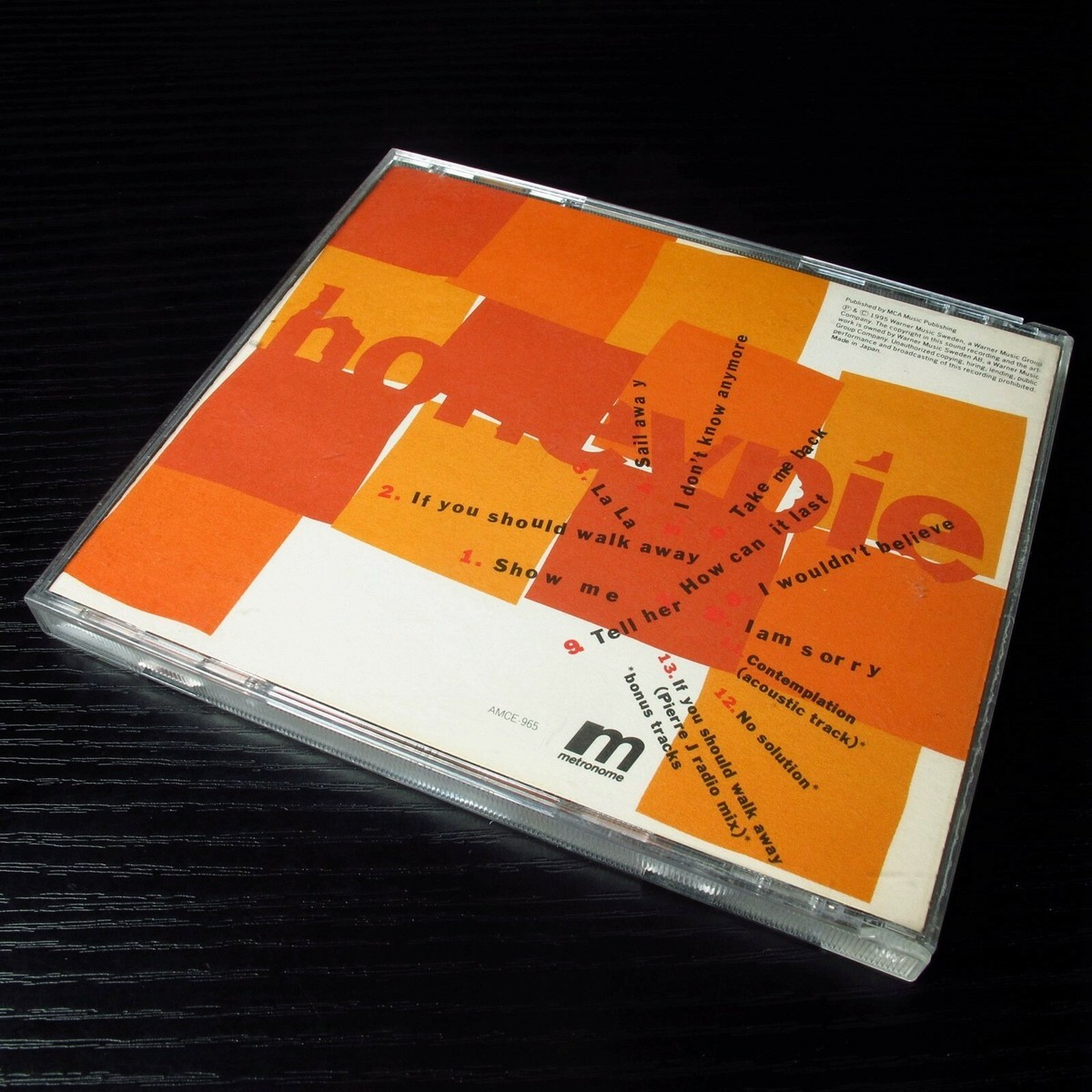 Honeypie - S/T Honey Pie JAPAN CD+3 Bonus Tracks AMCE-965 #H04 | eBay